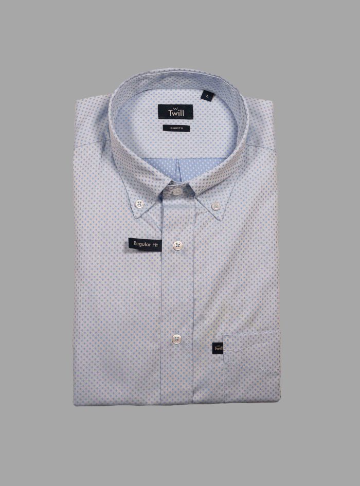 Button Down Long-Sleeve Casual Shirt