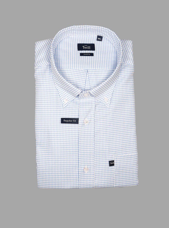 Button Down Long-Sleeve Casual Shirt