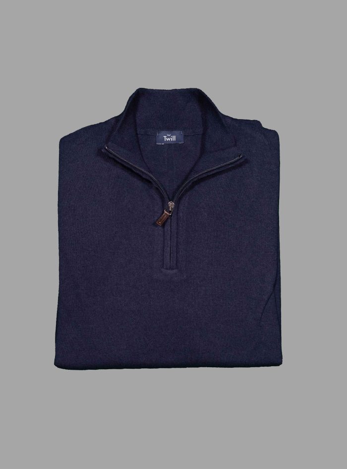 Πλεκτό Μάλλινο Lupetto Zip