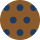 brown-blue-polka-dot
