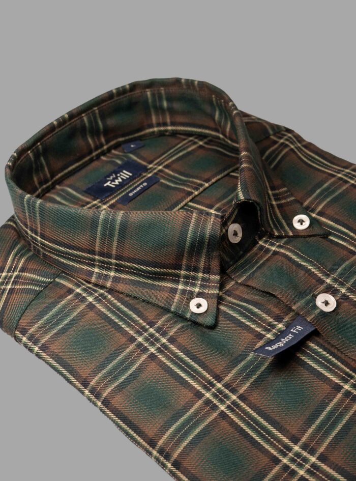 Button Down Long-Sleeve Casual Shirt