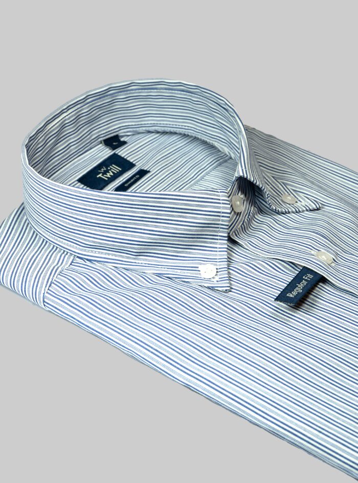 Button Down Long-Sleeve Casual Shirt