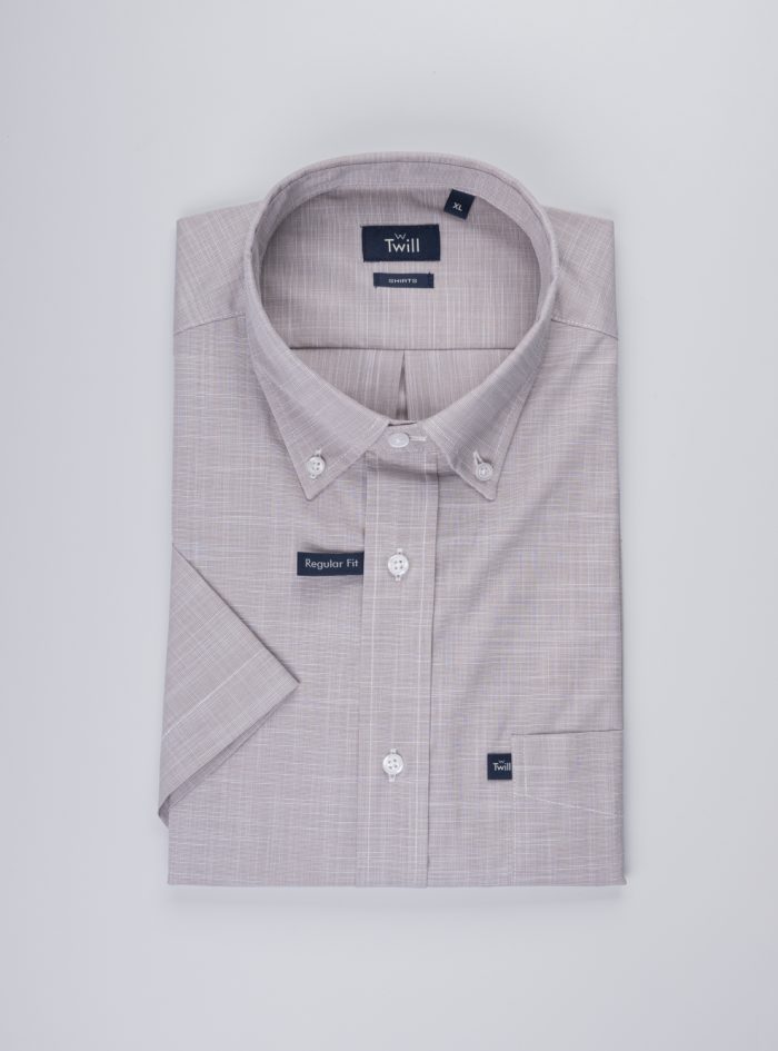 Button Down Flama Regular Fit Sport Πουκάμισο Κ.Μ