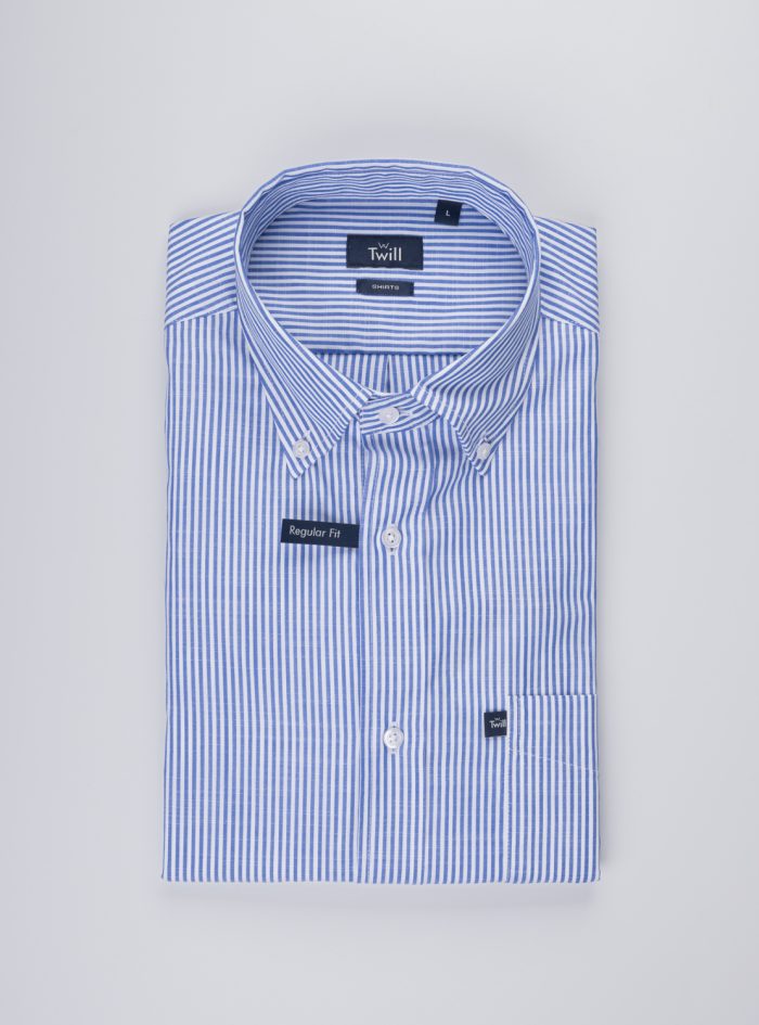 Button Down Flama Regular Fit Sport Πουκάμισο M.Μ