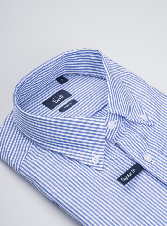 Button Down Flama Regular Fit Sport Πουκάμισο M.Μ