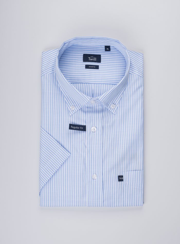 Button Down Flama Regular Fit Sport Πουκάμισο Κ.Μ