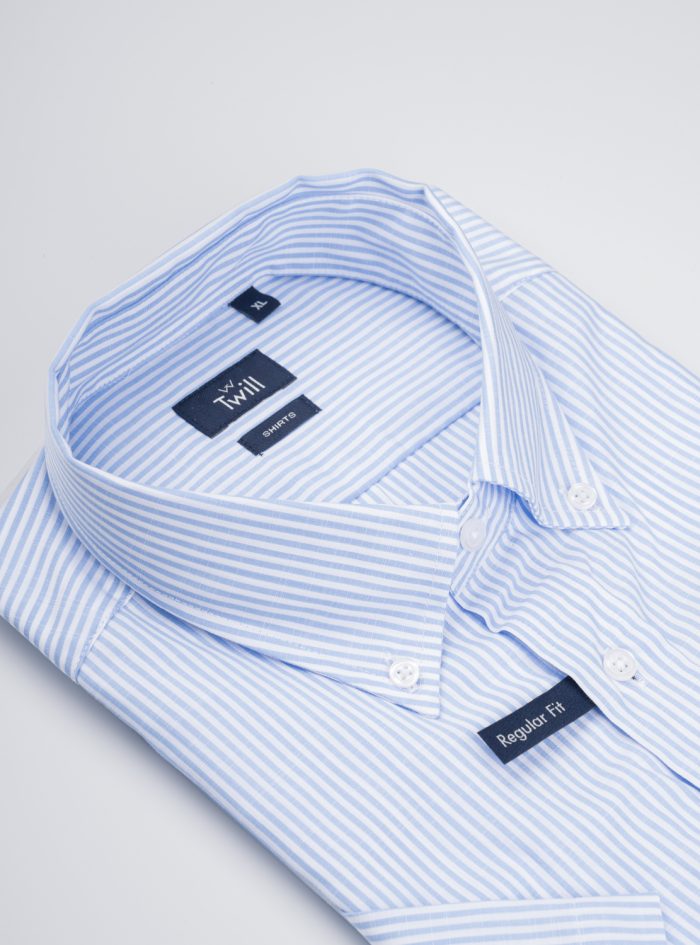 Button Down Flama Regular Fit Sport Πουκάμισο Κ.Μ