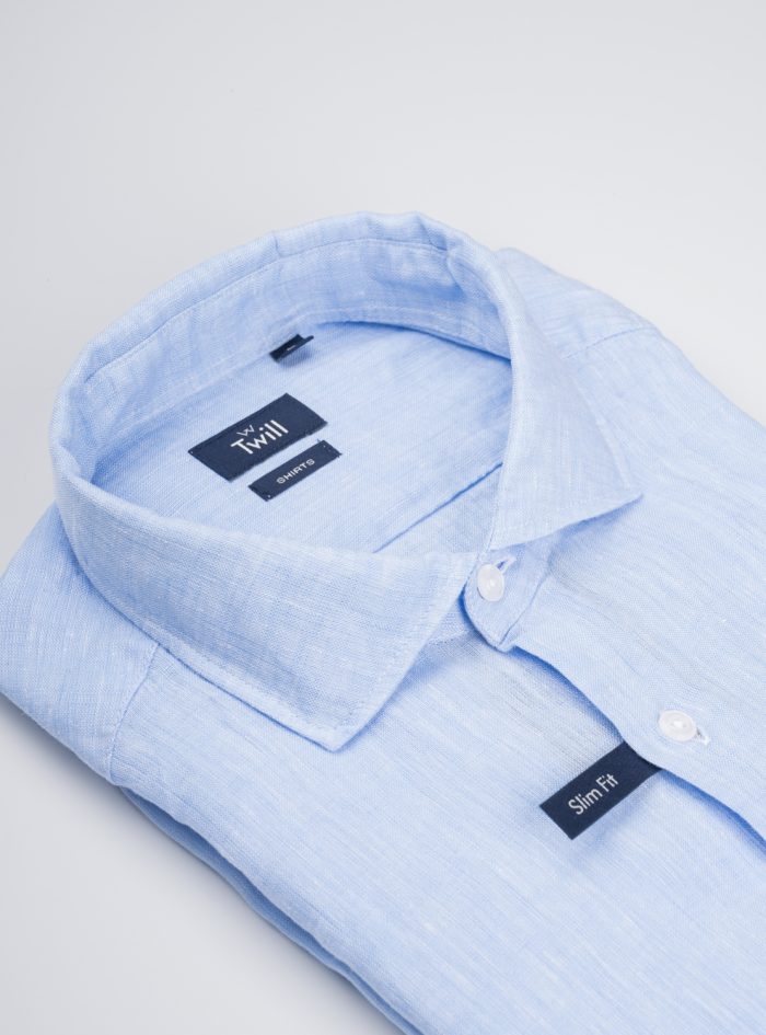 Positano Linen Slim Fit Sport Πουκάμισο Μ.Μ