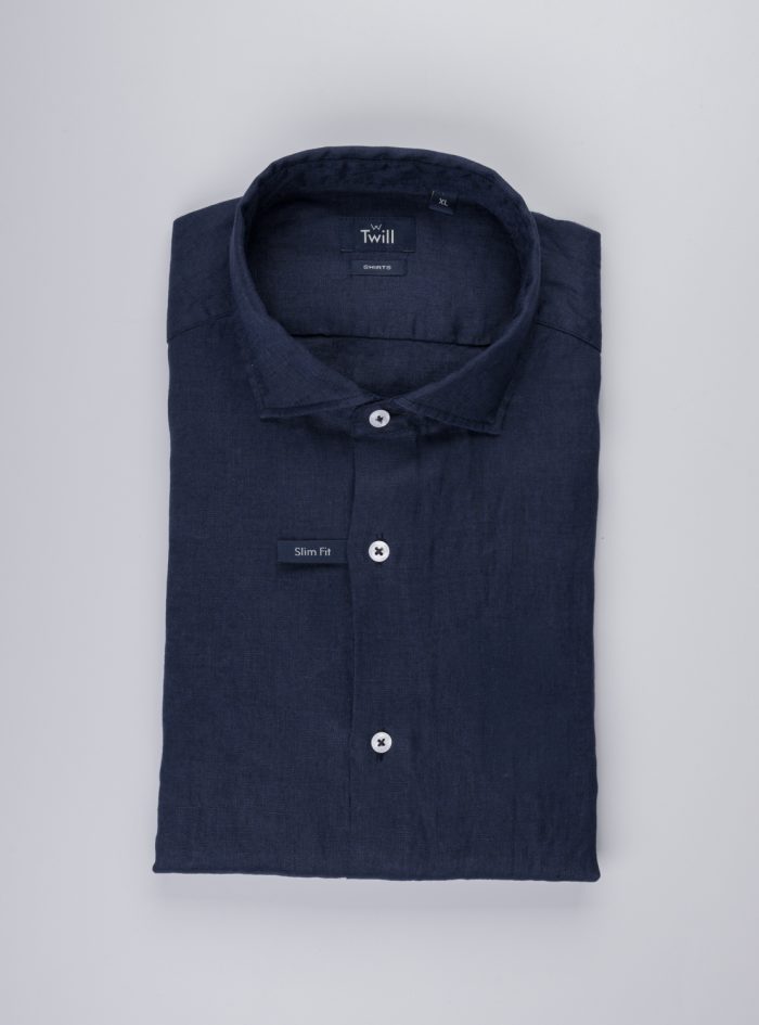 Positano Linen Slim Fit Sport Πουκάμισο Μ.Μ