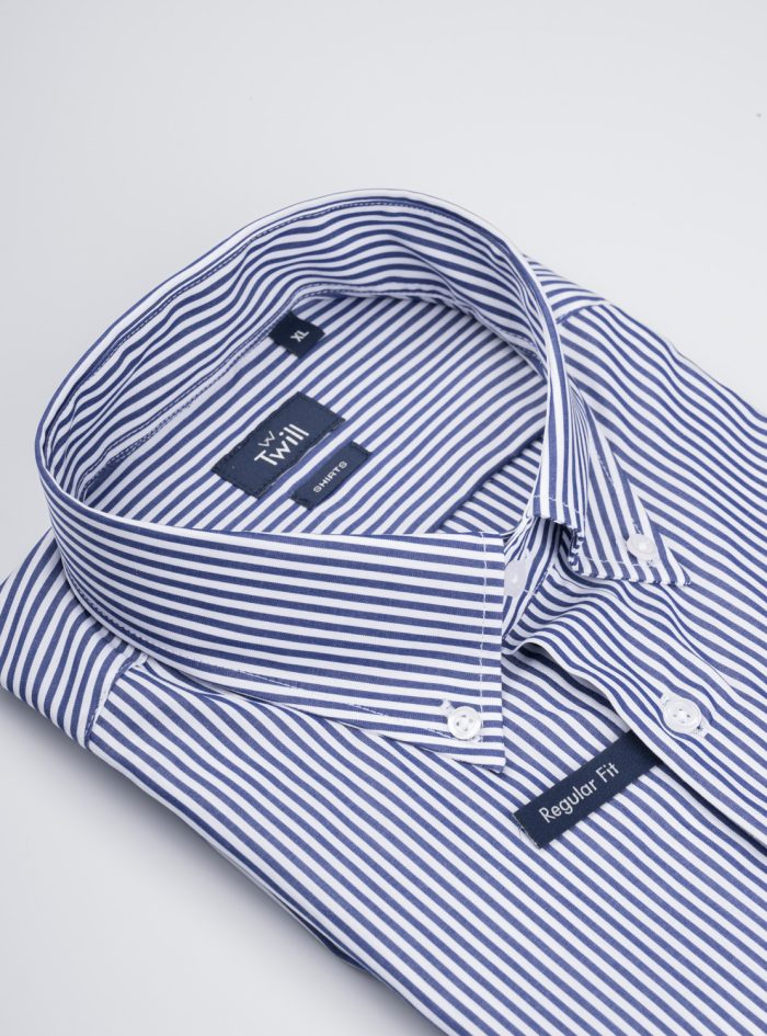 Button Down Regular Fit Sport Πουκάμισο Μ.Μ