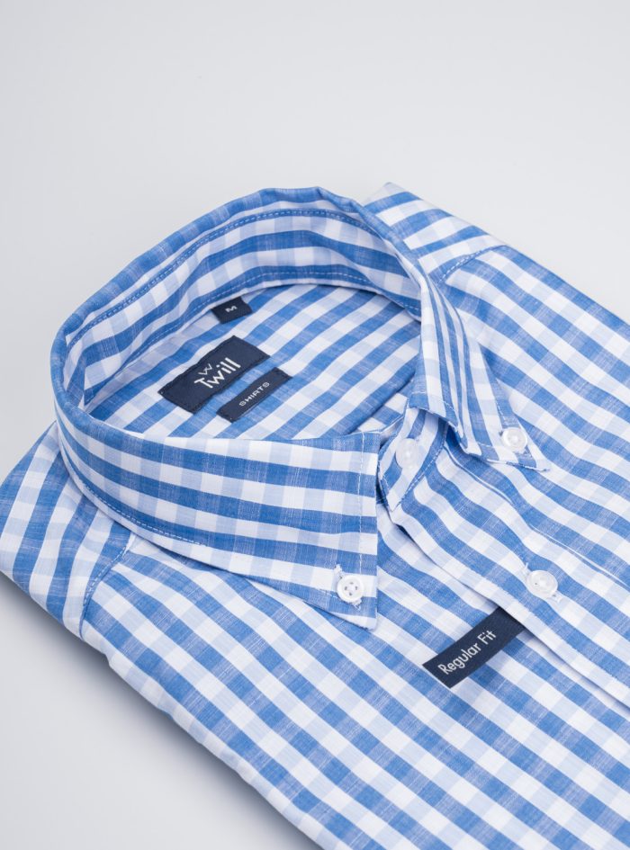 Button Down Regular Fit Sport Πουκάμισο Μ.Μ