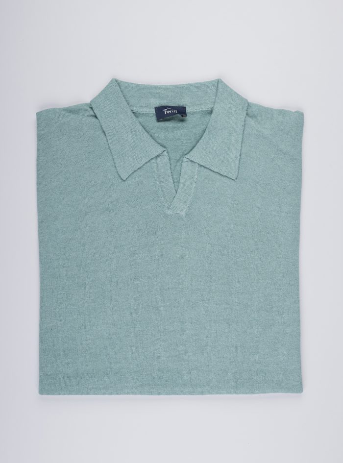 Knit V Polo  Κ.Μ