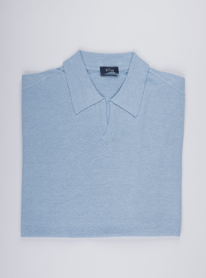 Knit V Polo  Κ.Μ